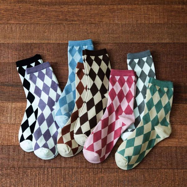 

autumn winter middle college cotton, Black;white