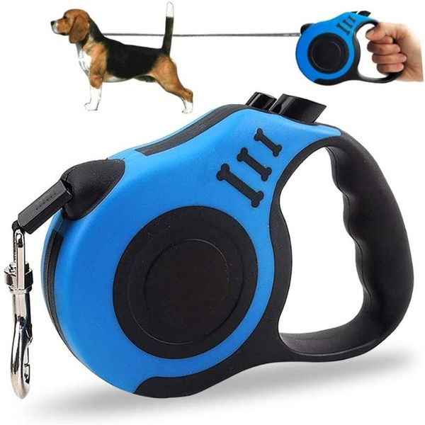 

retractable dog leash 3m/10ft automatic durable flexible pet dogs action rope leashes tool supplies puppy accessories collars &