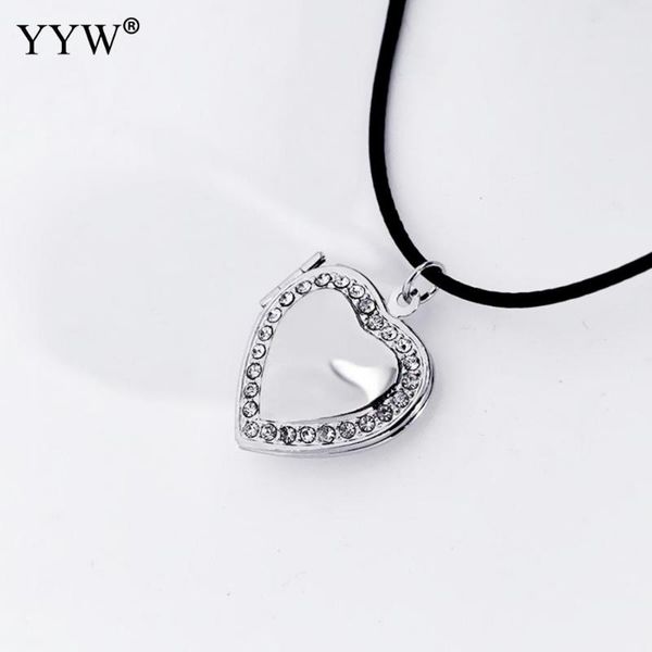 

pendant necklaces fashion locket necklace heart shaped friend po picture romantic jewelry frame for, Silver