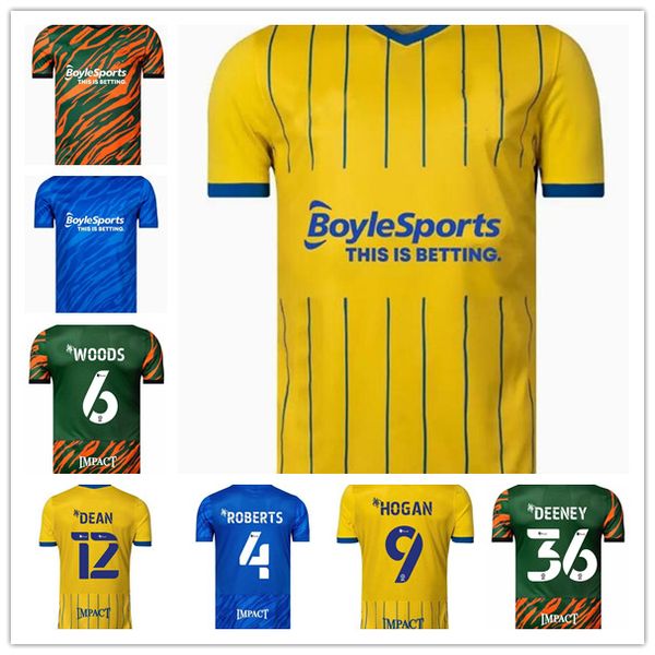 

21 22 birmingham soccer jerseys lukasz jutkiewicz sunjic dean bela hogan pedersen 2021 2022 sam gallagher men kids kits home biue away yello, Black;yellow