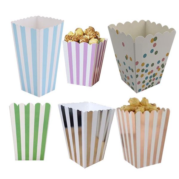 

gift wrap polka dot themed popcorn box birthdays party decorations baby showers movies theater weddings candy tableware supplies