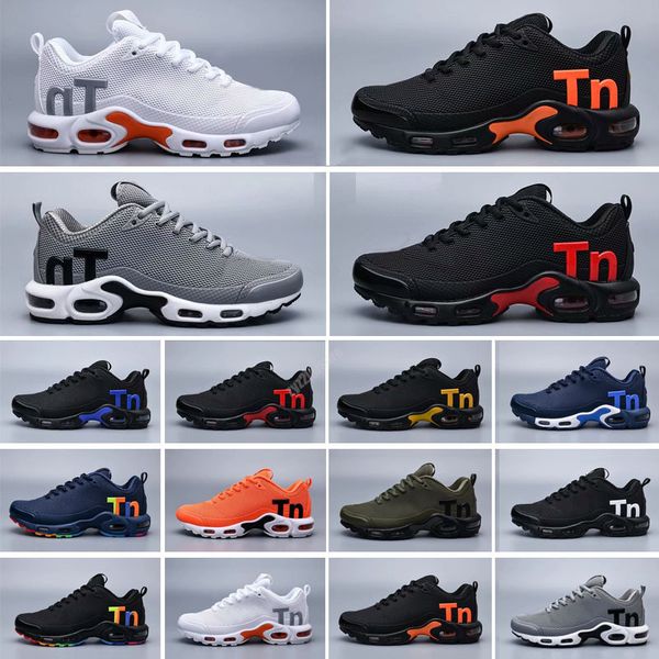 

2022 mens mercurial plus tn se black white shoes orange desinger running shoe women mentrainers sports sneakers size 40-46, Black;brown