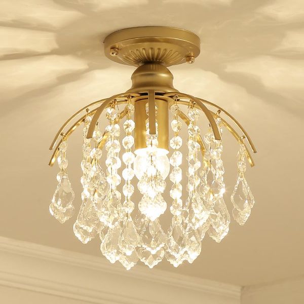 

pendant lamps modern golden luxury crystal chandelier e27 bulb led living room chandeliers lighting lustre