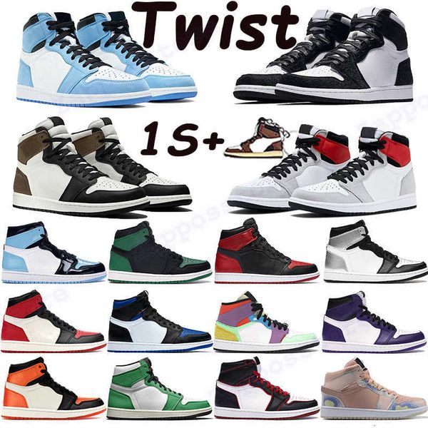 

limited discount jardons 1 1s men women basketball shoes dark mocha mid light smoke grey university blue royal black toe court purple white