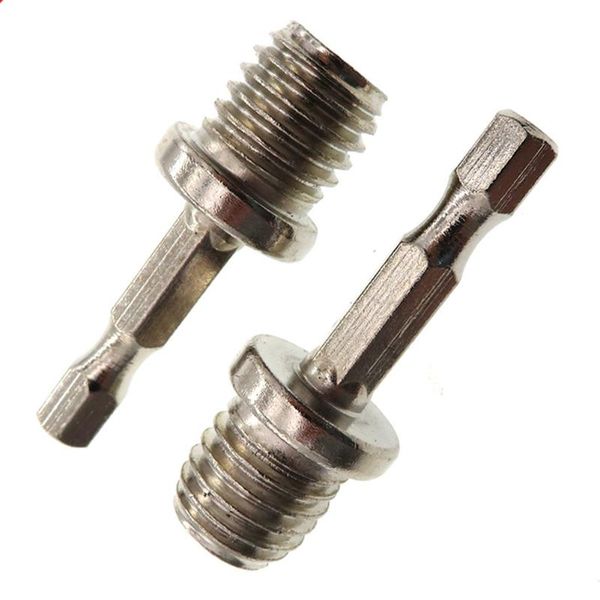 

1/4 hexagon connecting rod drill chuck m14 polishing disc hand tools
