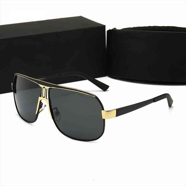 

brand sunglasses men polarized retro trend sun glasses men women uv400 travel driver driving mirror eyewear with accessories, White;black