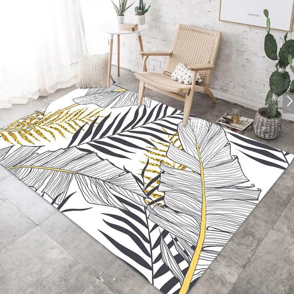 

carpets carpet for living room modern decor bedroom large area rugs mat children non-slip soft floor leaf