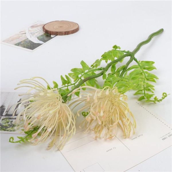 

decorative flowers & wreaths artificial flower plastic wedding living room decorationchampagne