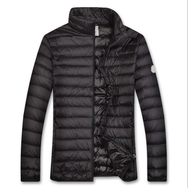 

men's & mens jackets down jacket with letter highly quality winter coats sports parkas clothings m-xxl qws6, Black