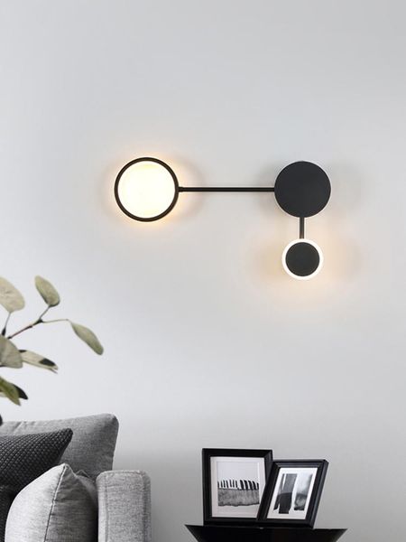 

wall lamp living room modern minimalist creative bedside reading entrance home improvement multi-head dining