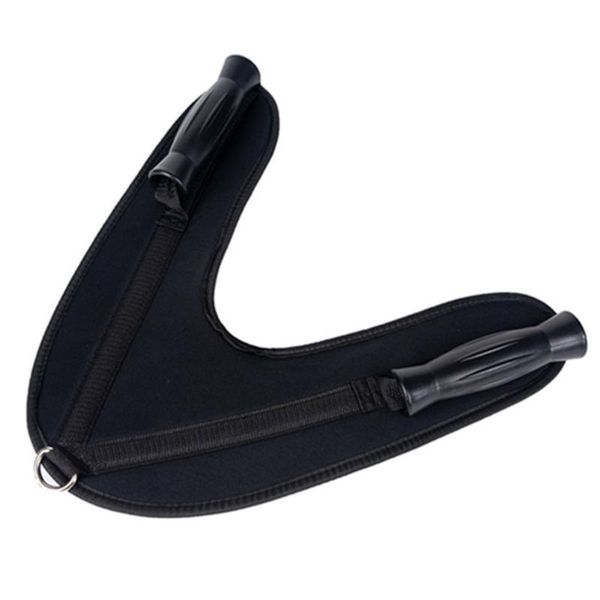 

accessories abdominal crunch ab harness strap weight lifting non-slip abs handle