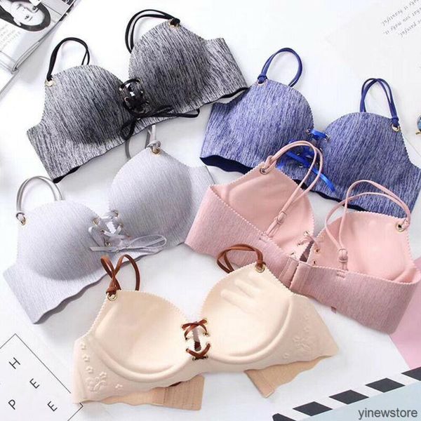 

camisoles & tanks arrival korean push up bra backless wrapped chest adjustment breathable thin cup store, Black;white