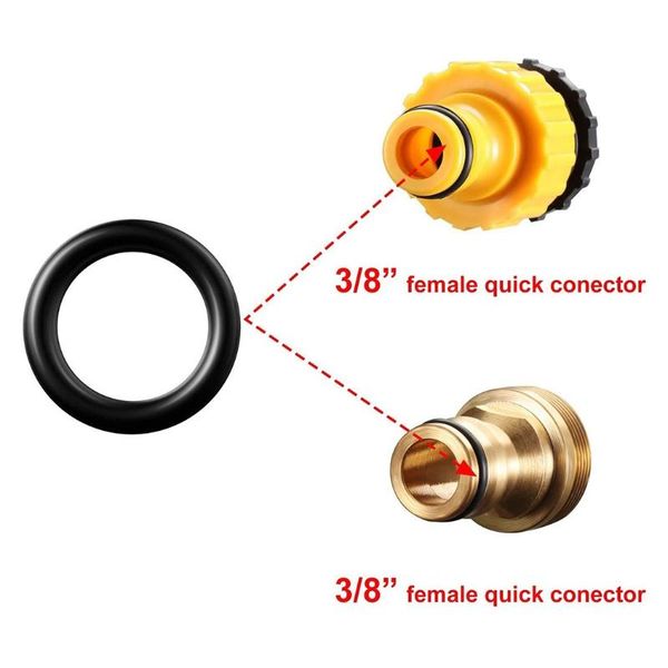 

watering equipments 1/4 o-rings 3/8 80pcs/set accessories quick disconnect