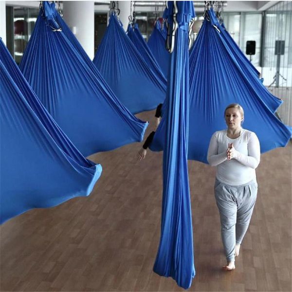 

resistance bands elastic 5 meters 2021 aerial yoga hammock flying swing latest multifunction anti-gravity belts for training belt