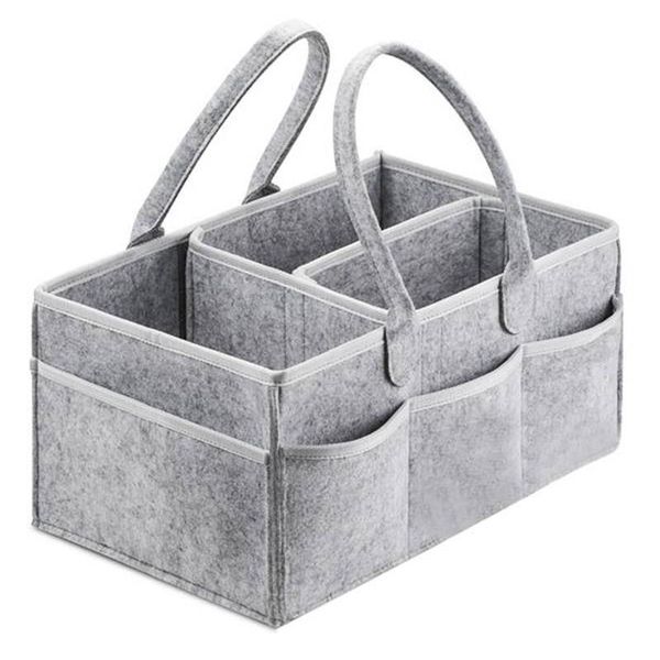 

storage bags baby diaper caddy portable foldable durable nursery essentials basket bin and car organizer for wipes toys changing pad