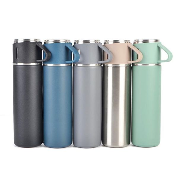 

water bottles vacuum cup insulation for women men large capacity 304 stainless steel travel outdoor portable kettle 500ml