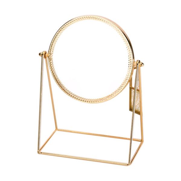 

compact mirrors metal decorative mirror lady deskmakeup crafts three-dimensional princess home decor accessories
