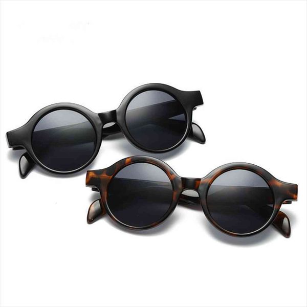 

retro small round sunglasses women men fashion vintage sun glasses black white leopard red sunglass uv400, White;black