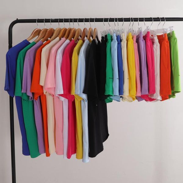 

women's tracksuits 100% cotton pullover sweatshirt shorts hoodie tshirt sweatpants summer casual set, Gray