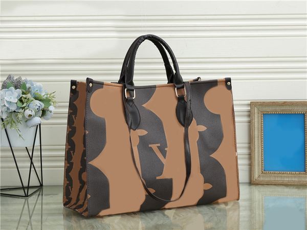 

fashion handbags luxury shoulder bags color stripe stitching large totes