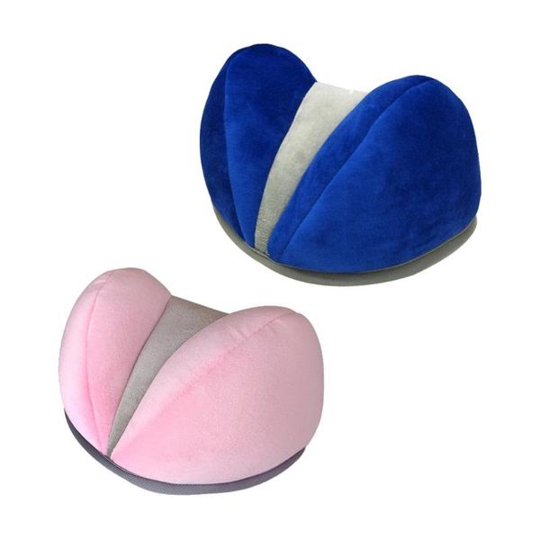 

comfortable neck protection pillow velvet filled with shredded sponge home sleeping decompression cervical pillows