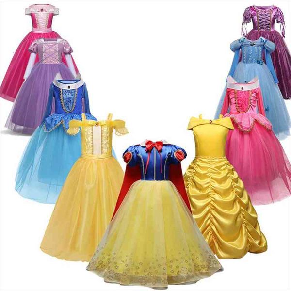 

halloween carnival girl clothes cosplay dresses costume 4 10 years kid girls princess party dress vestidos, Red;yellow