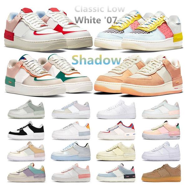 

shadow men women casual shoes classic low white black pale ivory spruce aura pistachio frost patchwork sisterhood cracked leather platform s