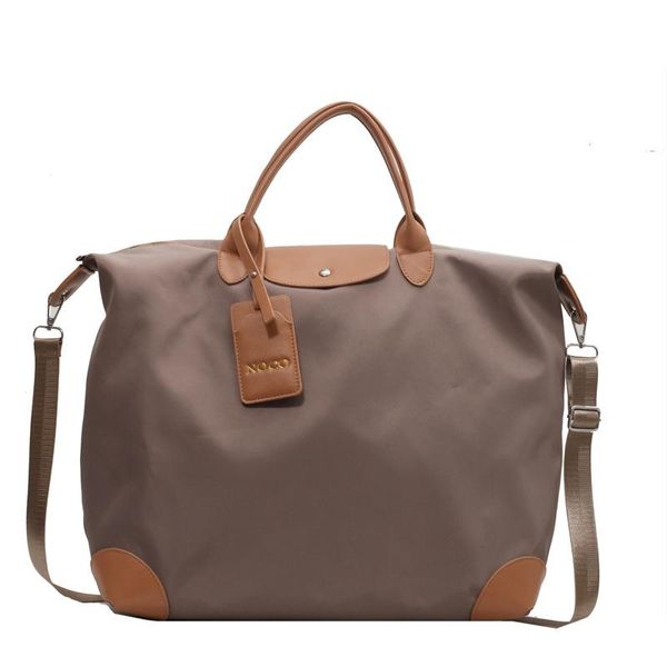 Borsoni Borsa tote di grande capacità Vacanze Viaggi Borsone da donna Borsa da viaggio in nylon Bagaglio grande per il fine settimana Pernottamento Bolso