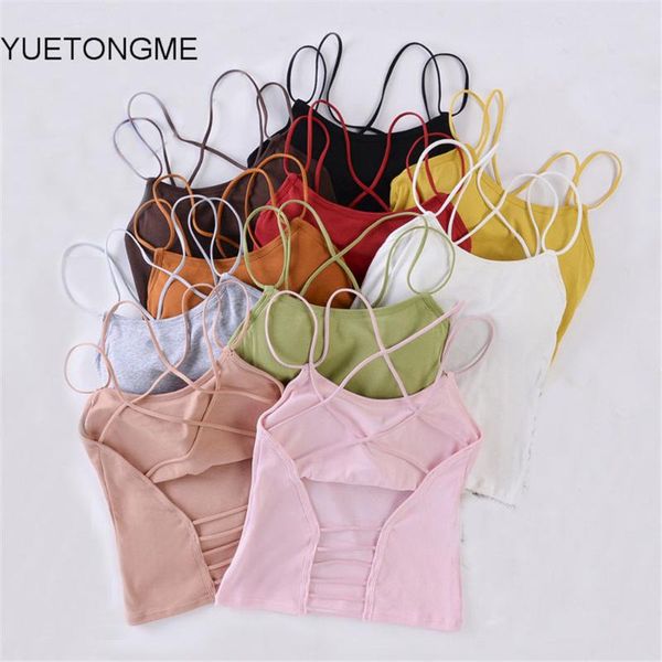 

women's tanks & camis women summer casual tank beach vest sleeveless crop shirt black green red white orange bt156a