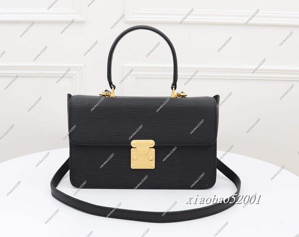

handbags real leather handbag purses pocket gold silver chain model: 5511 size:23-14-7cm