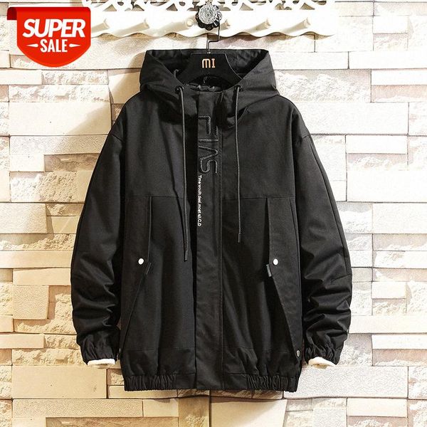 

ramie japanese workwear jacket men's handsome trend casual hooded #o031, Black;brown