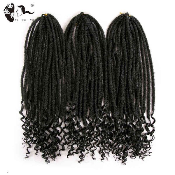 

liberty crochet goddess of chemical fiber wig braiding hair, Black