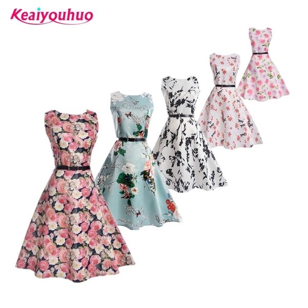 

girls dress 2021 new summer children kids clothes baby girl clothing floral print teens 11 12 13 14 15 16 years birthday dresses 210317, Red;yellow