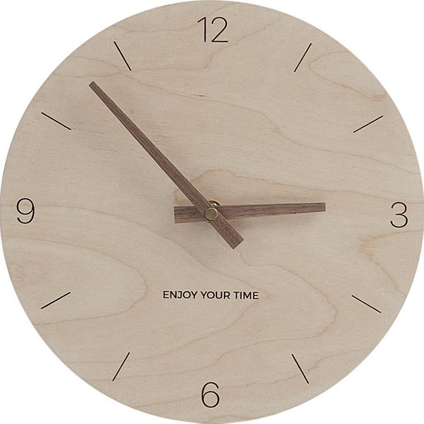 

wall clocks wooden digital clock design classic living room quartz modern bedroom zegar na sciane home watch ea60wc