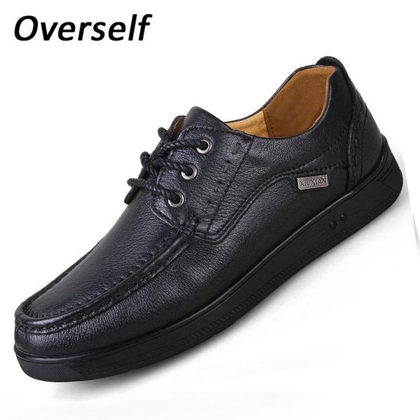 

dress shoes arrival men's spring comfortable business oxfords formal for men cow genuine leather large size eur38-47, Black