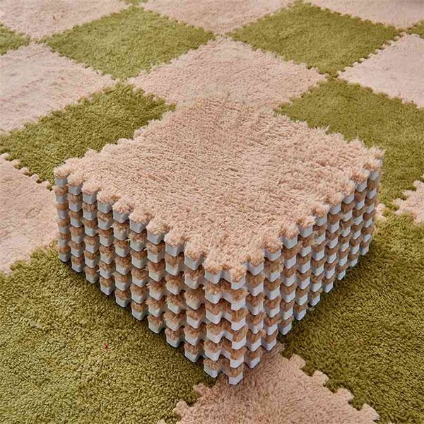

wholesale 10pcs eva foam developing puzzle mat soft floor child's rug crawling anti-skid baby playmat room decorations