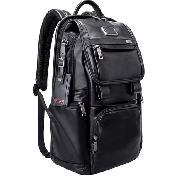 

backpack leather men's business fashion casual travel bag computer 9603174d3