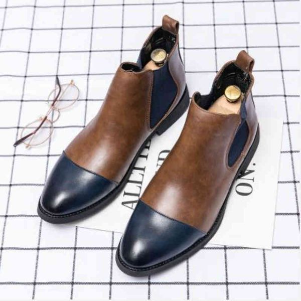 

dress shoes men's casual shoes high elastic fashion roman band comfortable gentleman warm ks024 ob5m, Black