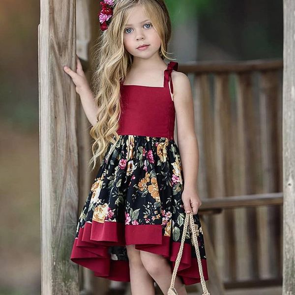 

girl's dresses infant for baby girl lace princess dress 1st year birthday baptism party born clothes 6-24 month, Red;yellow