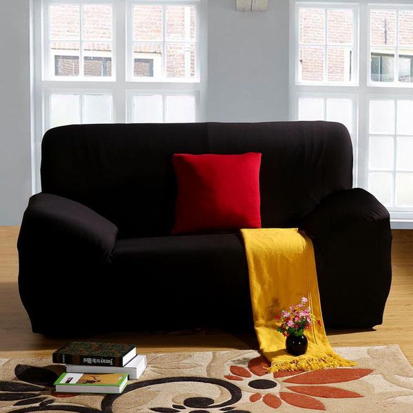 

chair covers pure color tight all-inclusive slipcover stretch fabric elastic sofa cover single/two/three/four-seater machine wash