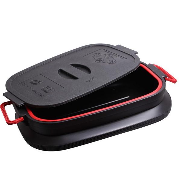

car organizer 37l bin folding bucket fishing storage