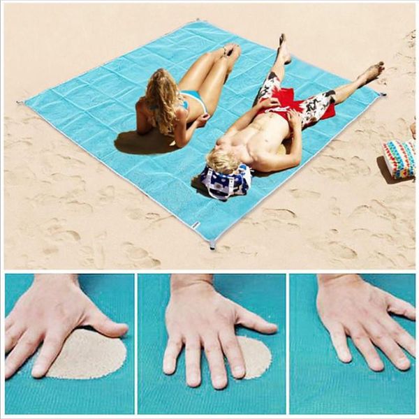 

outdoor pads 2m/1.5m magic picnic camping waterproof mattress blanket foldable sandless