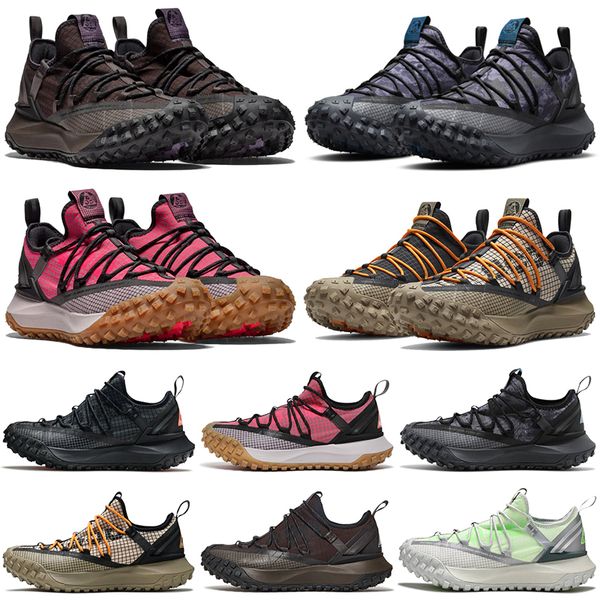 

acg mountain fly low mens womens running shoes outdoor black anthracite flash crimson brown basalt fossil green abyss men trainers sports sn