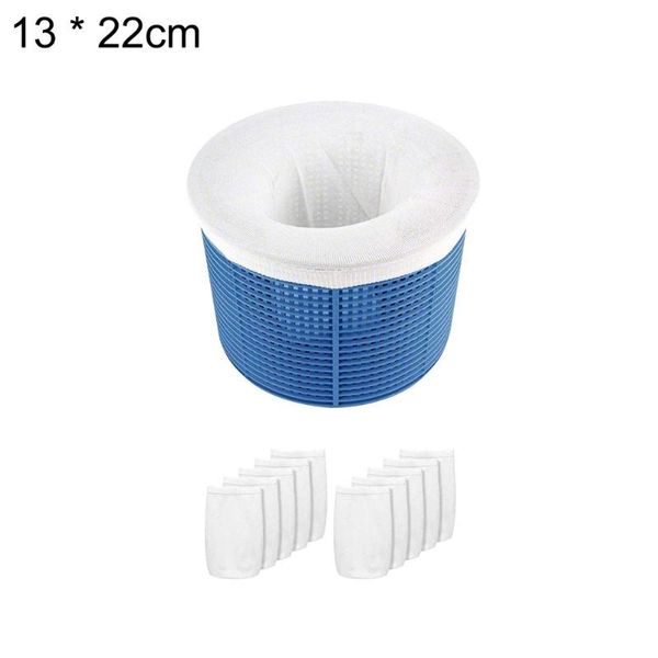 

pool & accessories 10/20pcs skimmer socks nylon swimming filter storage for baskets fine mesh cleans inground above ground supply