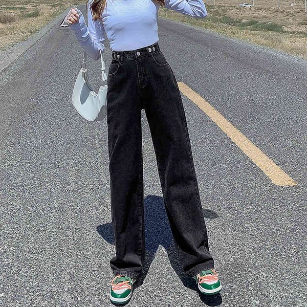 

women's jeans long women's slacks, black breeches, broad brim pants for woman, summer and fall. lkj1, Blue