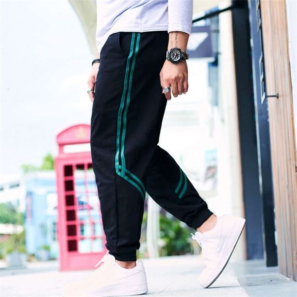 

men's pants add weight in autumn, increase loose fit, large sports and leisure bodyguard pants, small leggings, fat 4b7f, Black