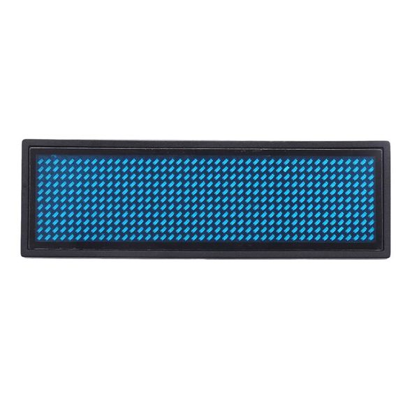 

pencil bags programmable led digital scrolling message name tag id badge(11x44 pixels)