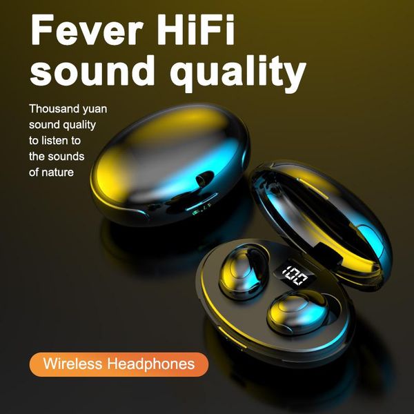 

headset binaural touch noise reduction wireless charging warehouse sports t5 source factory cell phone earphones