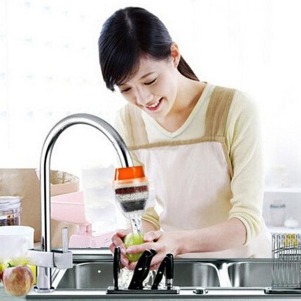 

kitchen faucets home water purified faucet filter bamboo charcoal penetration purifier accessories tap zeolite