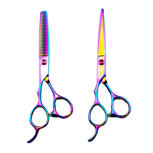 

hair scissors 6.0 inch multi color left-handed cutting thinning classical style of professional